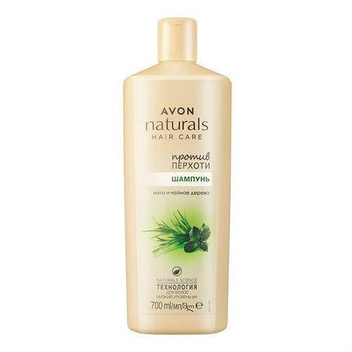 

Шампунь против перхоти "Мята и чайное дерево" Naturals Avon 700 ml