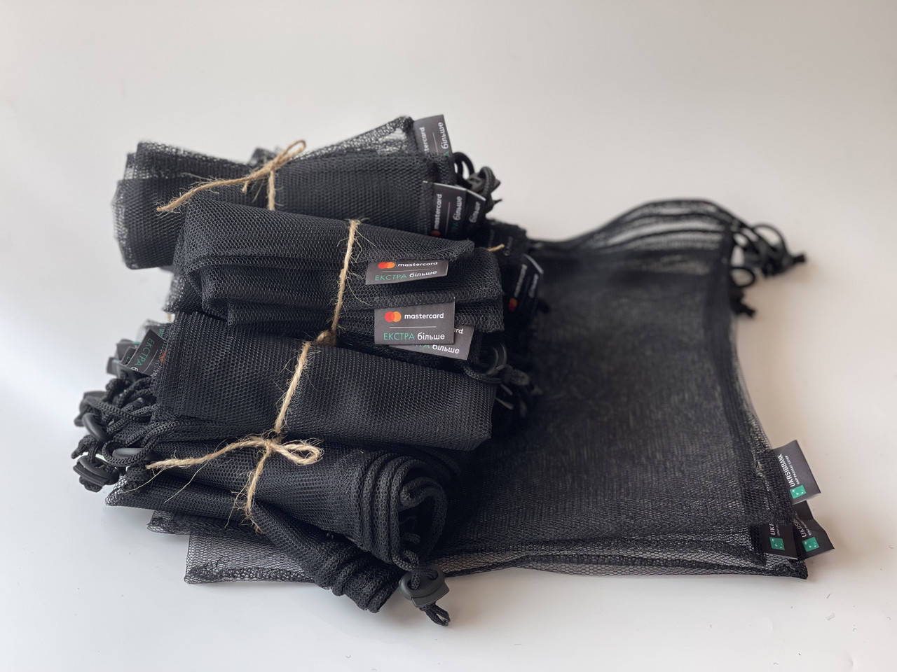 

Брендированные Мешки из сетки для продуктов VS Thermal Eco Bag для овощей, Разные цвета
