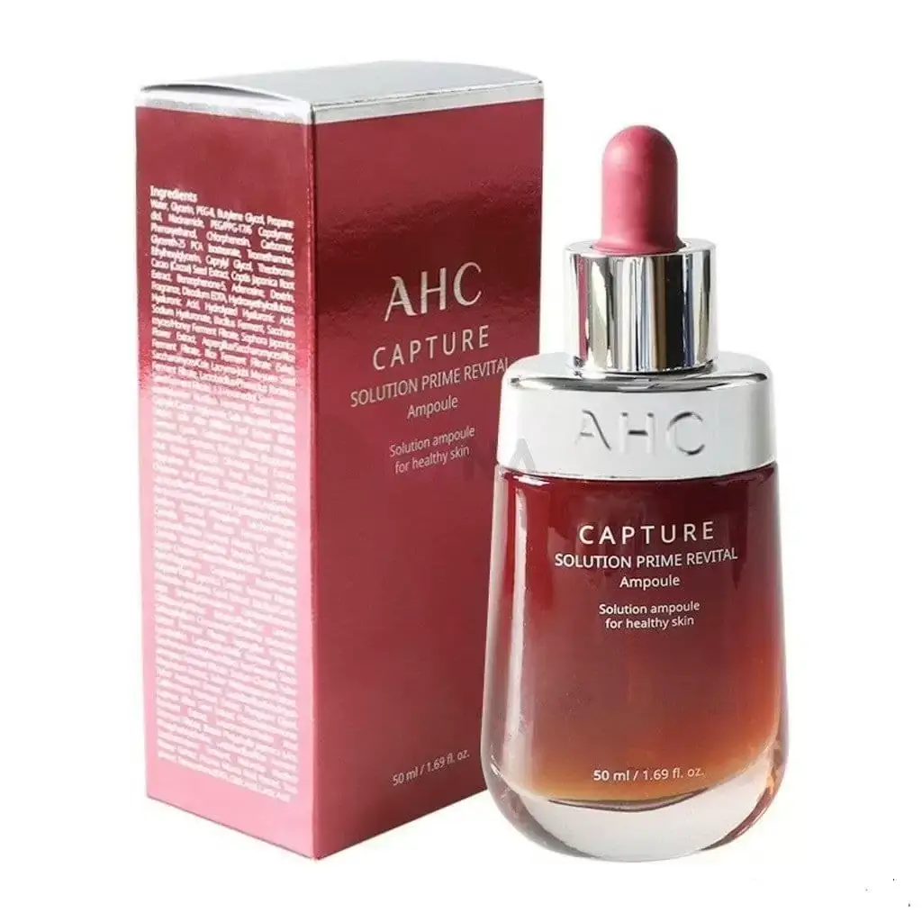 

Сыворотка антивозрастная восстанавливающая AHC Capture Revite Solution Max Ampoule 50ml