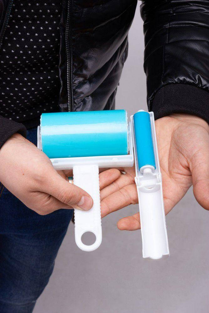 

Липкие многоразовые валики для чистки одежды