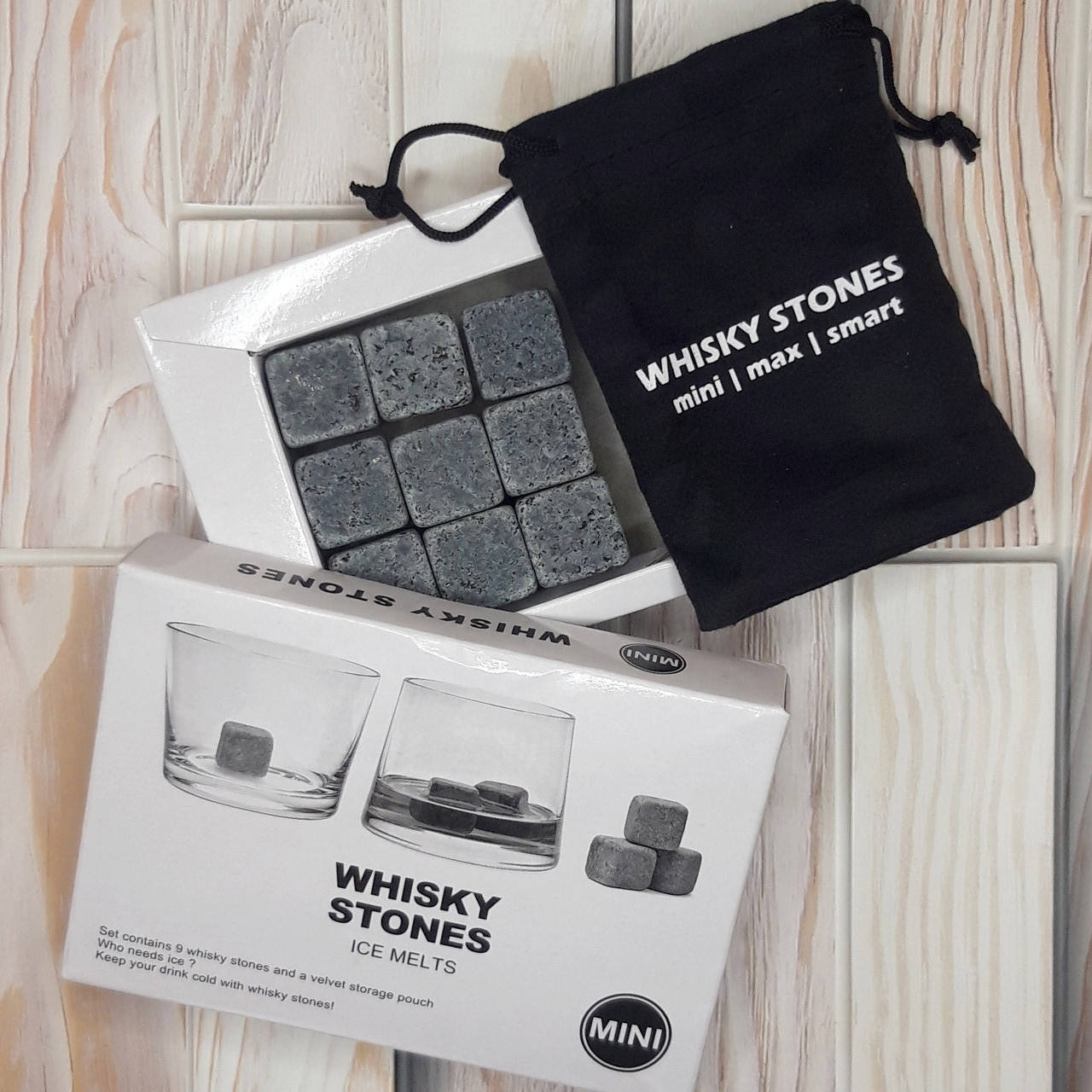 

Камни лед для охлажден алкоголя напитков Whiskey Stones 9 шт Камни виски кубики многоразовый лед (Живые фото)