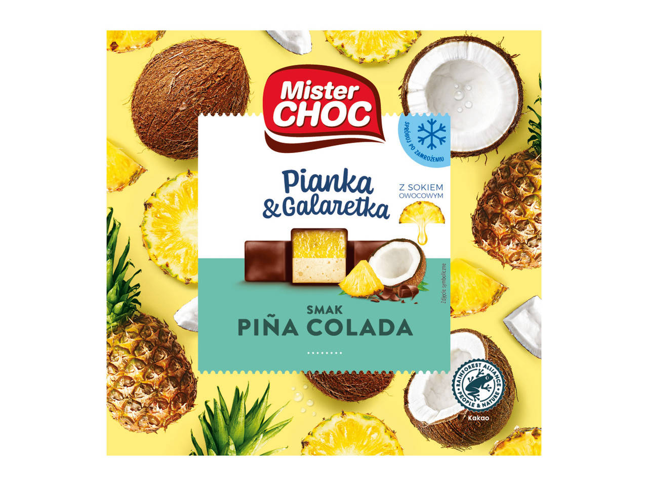 

Суфле с желе Mister Choc Pianka Galaretka Pina Colada 420g