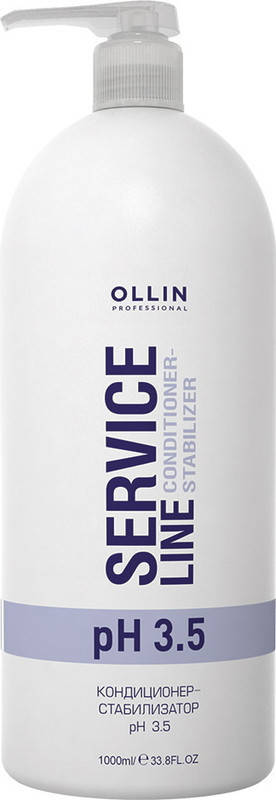 

Шампунь-стабилизатор рН 3,5 Service Line Shampoo-stabilizer Ollin, 1000 мл