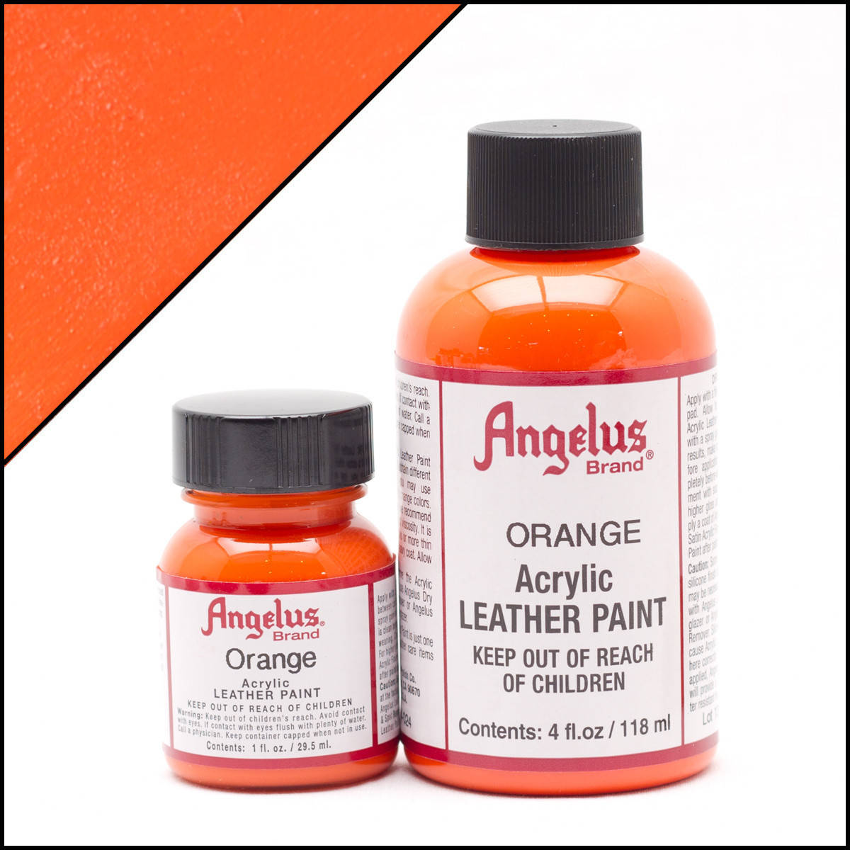 

Краска для кожи Angelus Orange (оранжевый)