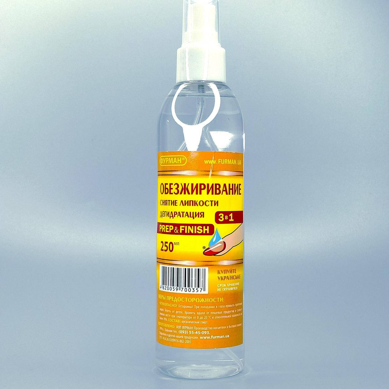 

Обезжириватель 3в1 250 мл