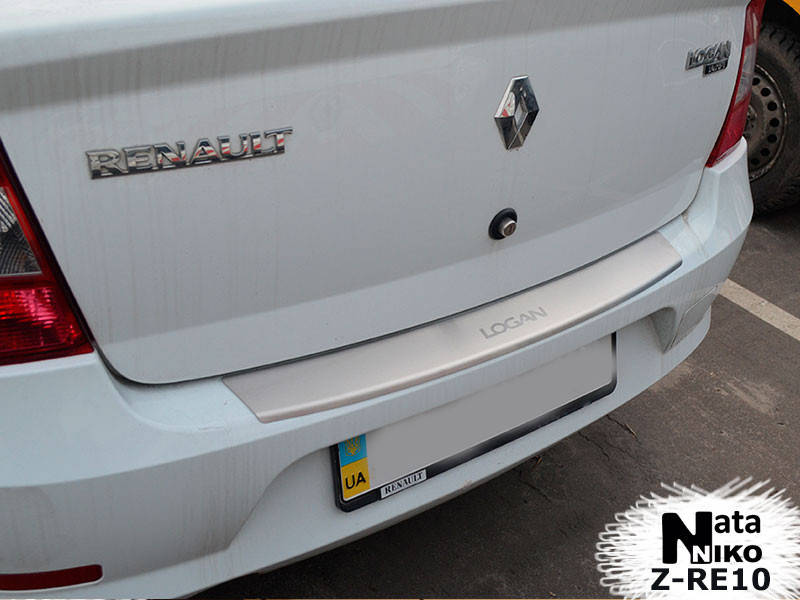 

Накладка на задний бампер с загибом Renault Logan III