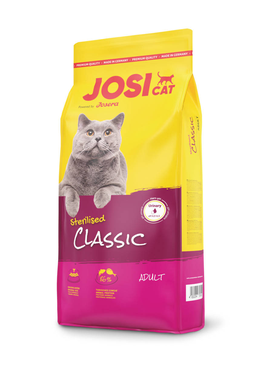 

Josera JosiCat Sterilised Classic 10 кг для стерилизованных кошек