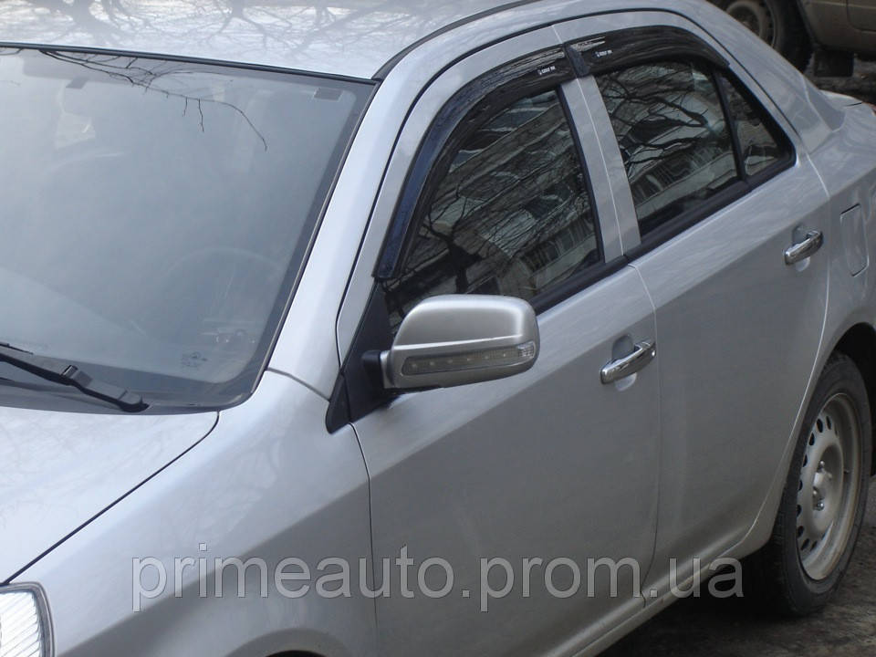 

Дефлекторы окон (ветровики) Geely GC6 2014-, VL - Cobra Tuning, G10814