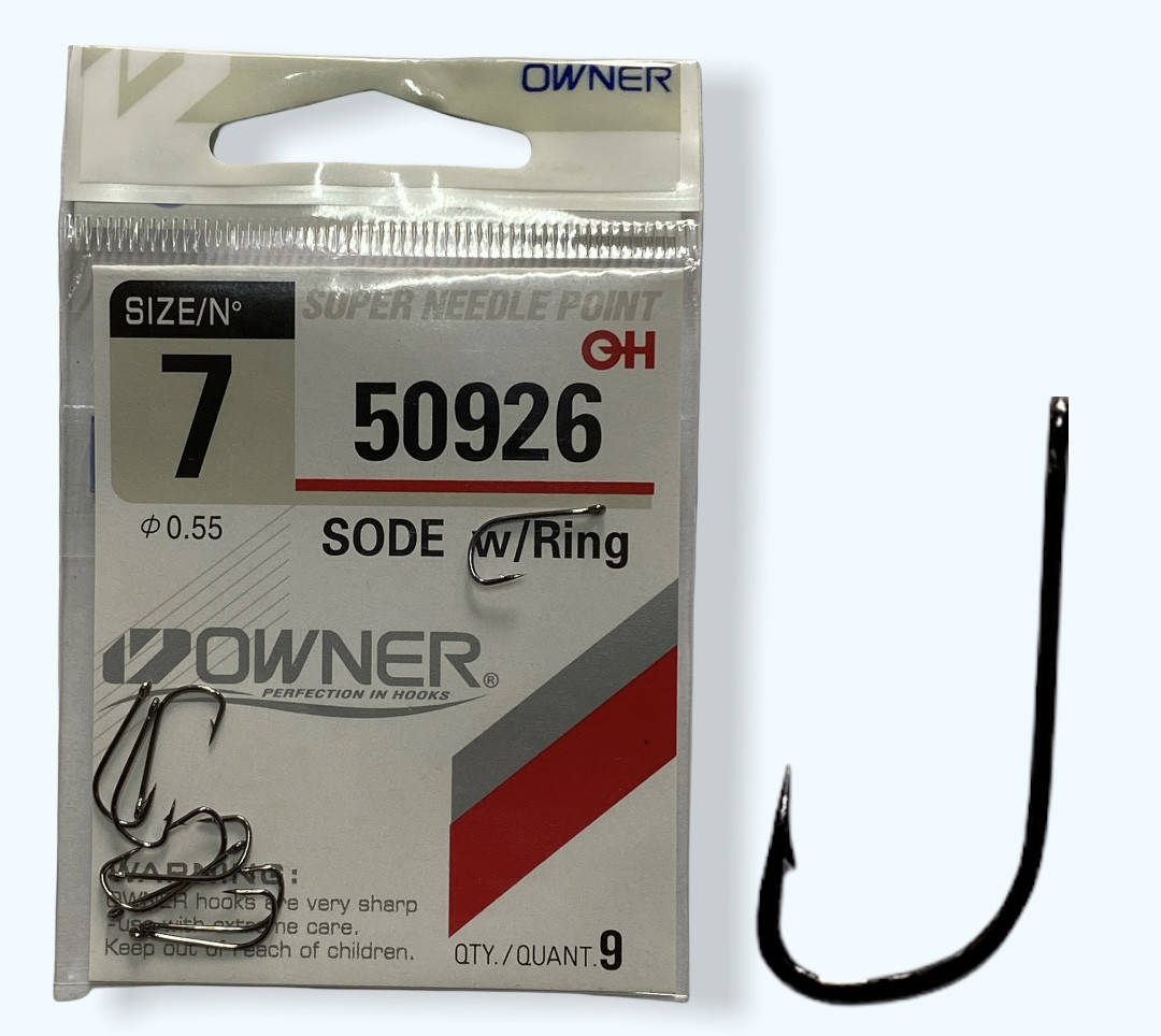

Крючки Owner 50926 SODE w/Ring 7