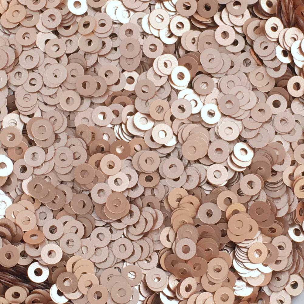 

Пайетки Турция 3 мм. Круглая плоская. Пшеничный (матовый). Упаковка 5 гр.