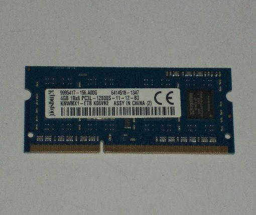 

4GB DDR3 для ноутбуков 1333MHz PC3-10600s SO-DIMM
