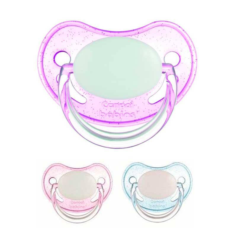 

Пустышка латексная анатомическая Canpol babies Basic, 6-18 м 22/426, Разные цвета