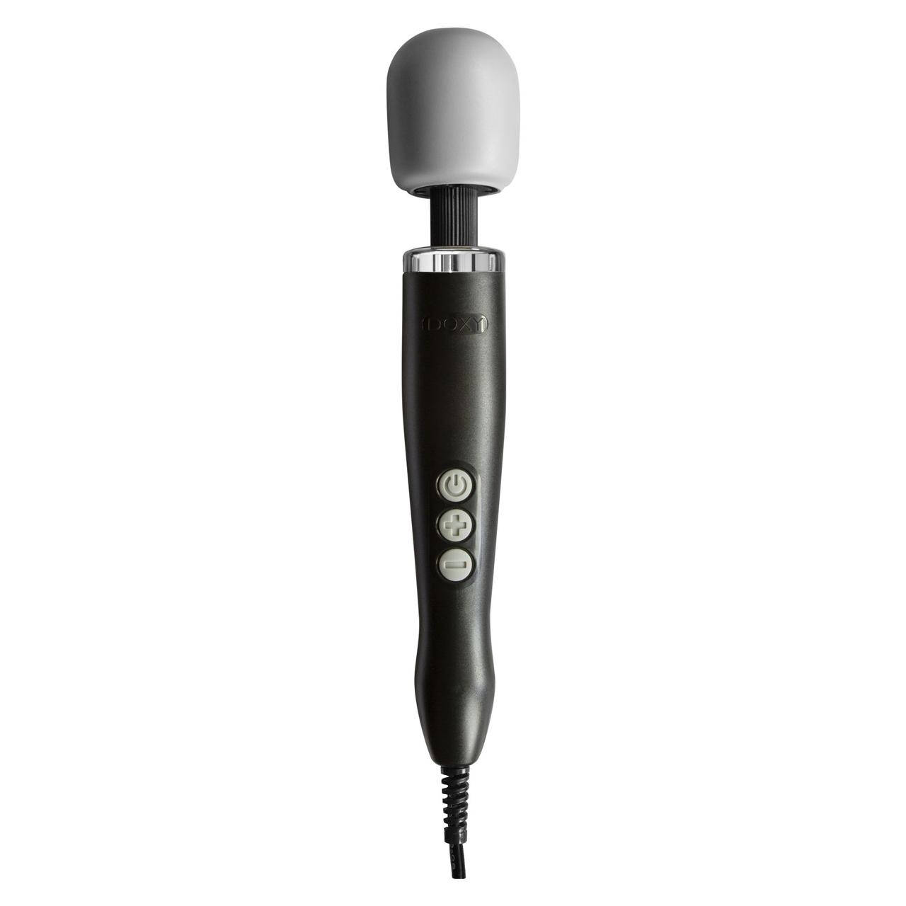 

Вибромассажер DOXY Massager Black, очень мощный, питание 220В, Черный