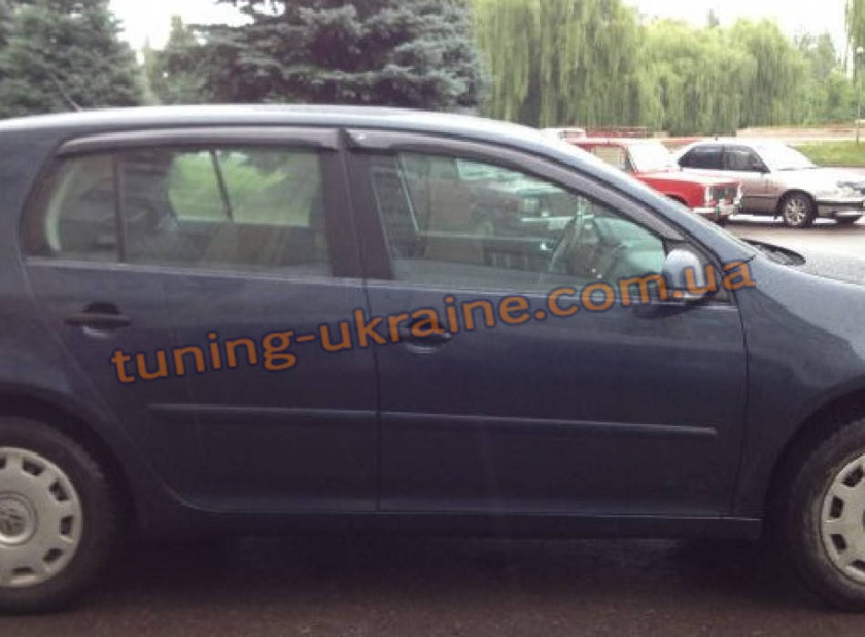 

Дефлекторы окон (ветровики) COBRA-Tuning на VW GOLF PLUS 5D 2004-09
