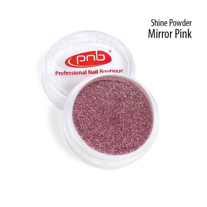 

Втирка-блеск PNB Shine Powder Mirror Pink зеркальный розовый, 0.5 г