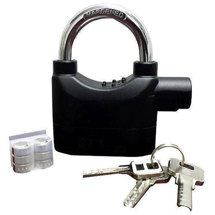 

Навесной замок с сигнализацией и сиреной Alarm Lock