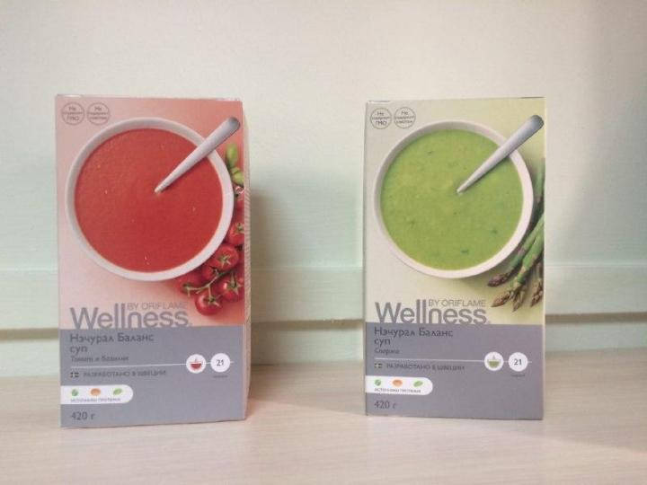 

Суп Natyral Balance спаржа или томат Wellness Велнес