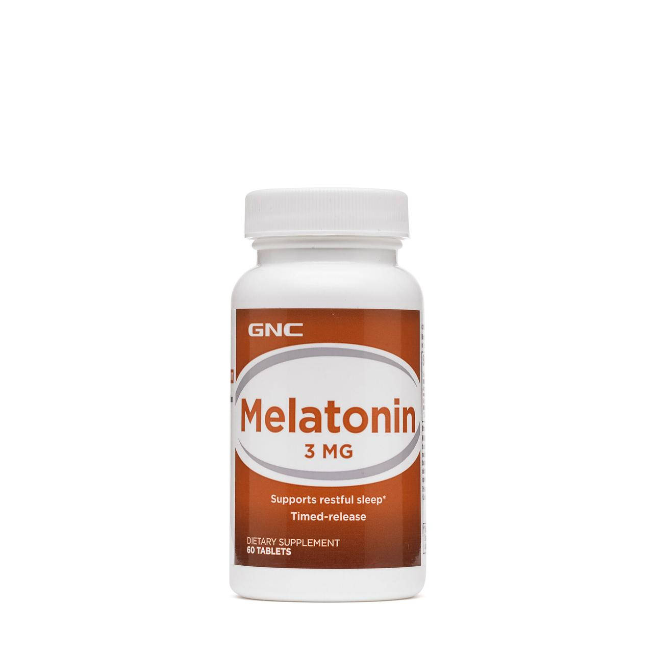 

Мелатонин GNC Melatonin 3 mg 120 tab USA