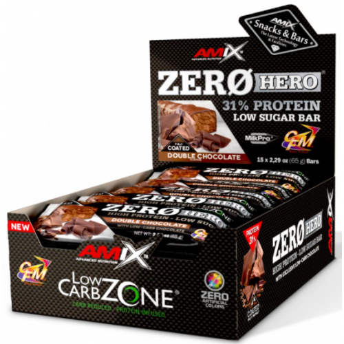 

Amix Low-Carb ZeroHero Protein Bar 15х60g