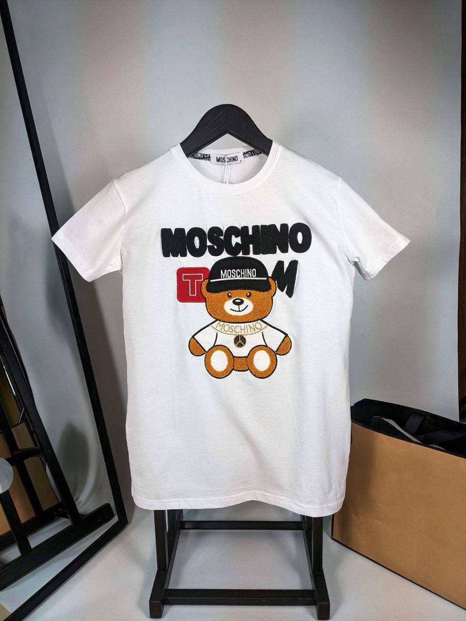 

Брендовая футболка Moschino, Черный
