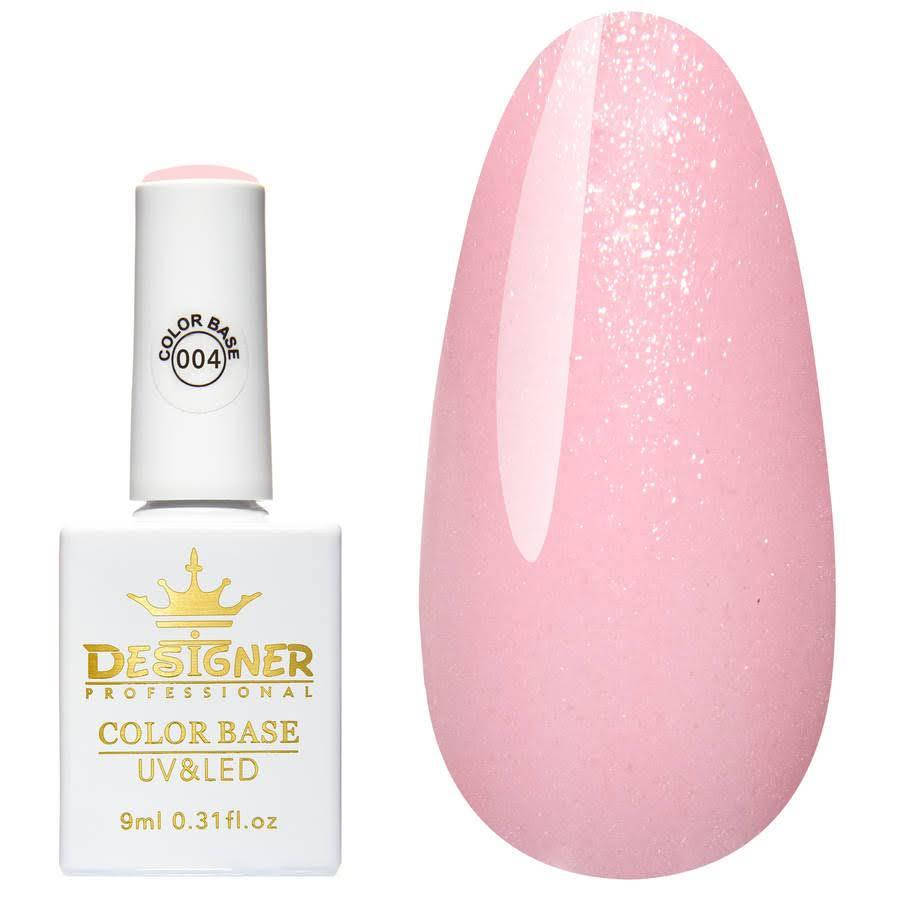 

Цветная камуфлирующая база Color Base Designer Professional (Дизайнер Профессионал) для гель-лака, 9мл. №004