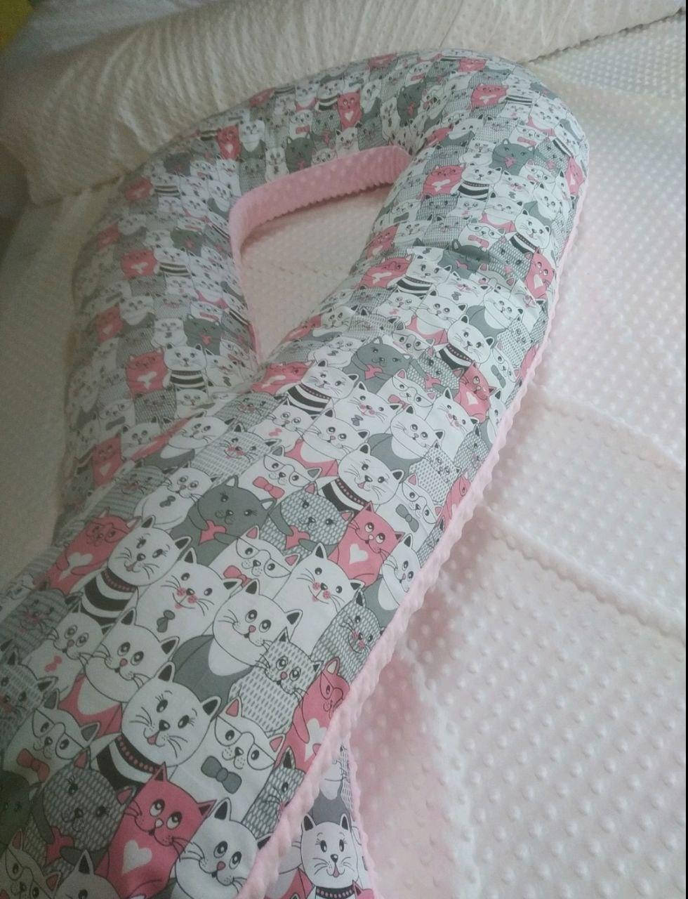 

Подушка для беременных 150*90*30 из плюша, бязи, плюш-бязь