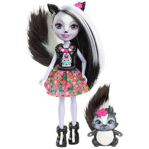 

Кукла Энчантималс Сейдж Скунк и скунс Кэйпер / Enchantimals Sage Skunk and Caper