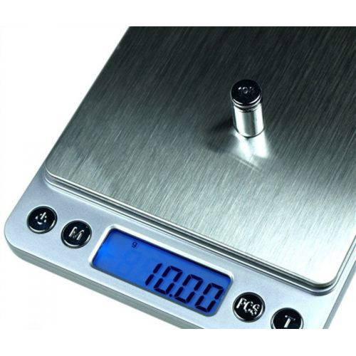 

Ювелірні електронні ваги з 2ма чашами 0,01-500гр