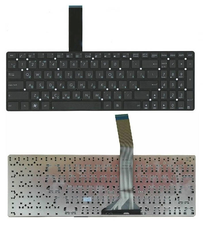 

Клавиатура Asus A55A A55N A55VJ A55XI K55V K55Vd, Черный