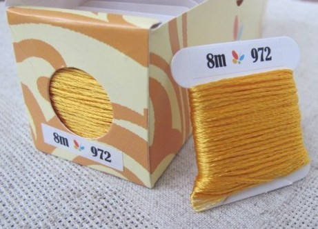 

Шовкове муліне 972 (Sunny Silk) Південна Корея