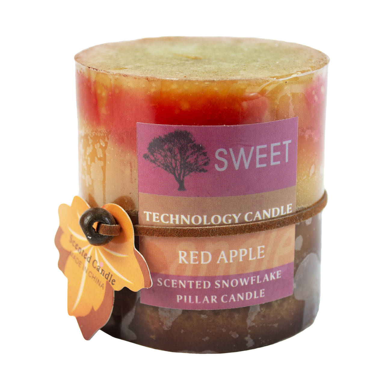 

Свеча пеньковая ароматическая. Коричневая. Размер 7*7., Коричневый