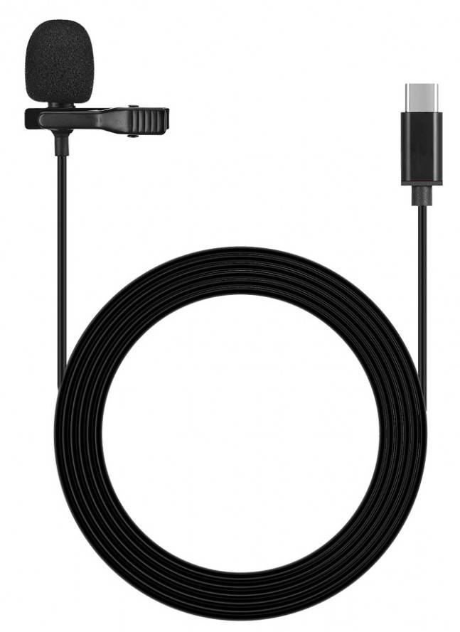 

Петличный микрофон с разъемом Type-C Lavalier JH-042 (6263)