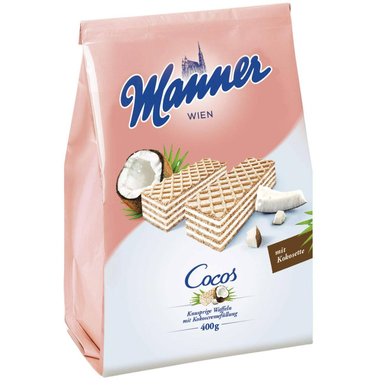

Вафли Manner Cocos 400 g