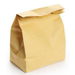

Пакет бумажный на вынос (260х130х350) 100шт
