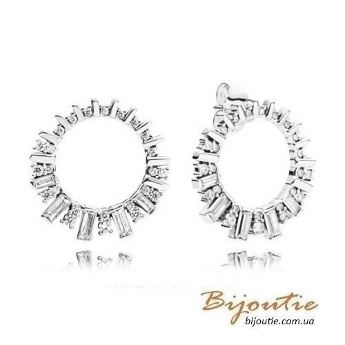 

Серебряные Серьги Пандора ЛЕДЯНАЯ КРАСОТА #297545CZ