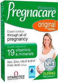

Прегнакея Pregnacare Original Vitabiotics 30 таблеток витамины во время беременности