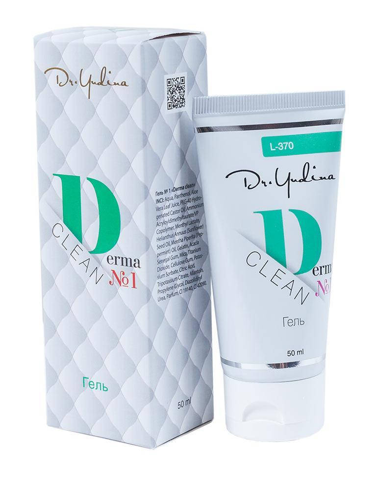 

Гель лечебный №1 Derma-clean с ментолом Dr. Yudina, 50 мл