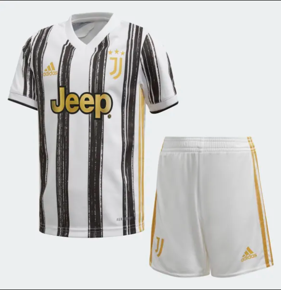 

Футбольная форма Ювентус (FC Juventus) 2020-2021 Домашняя Детская