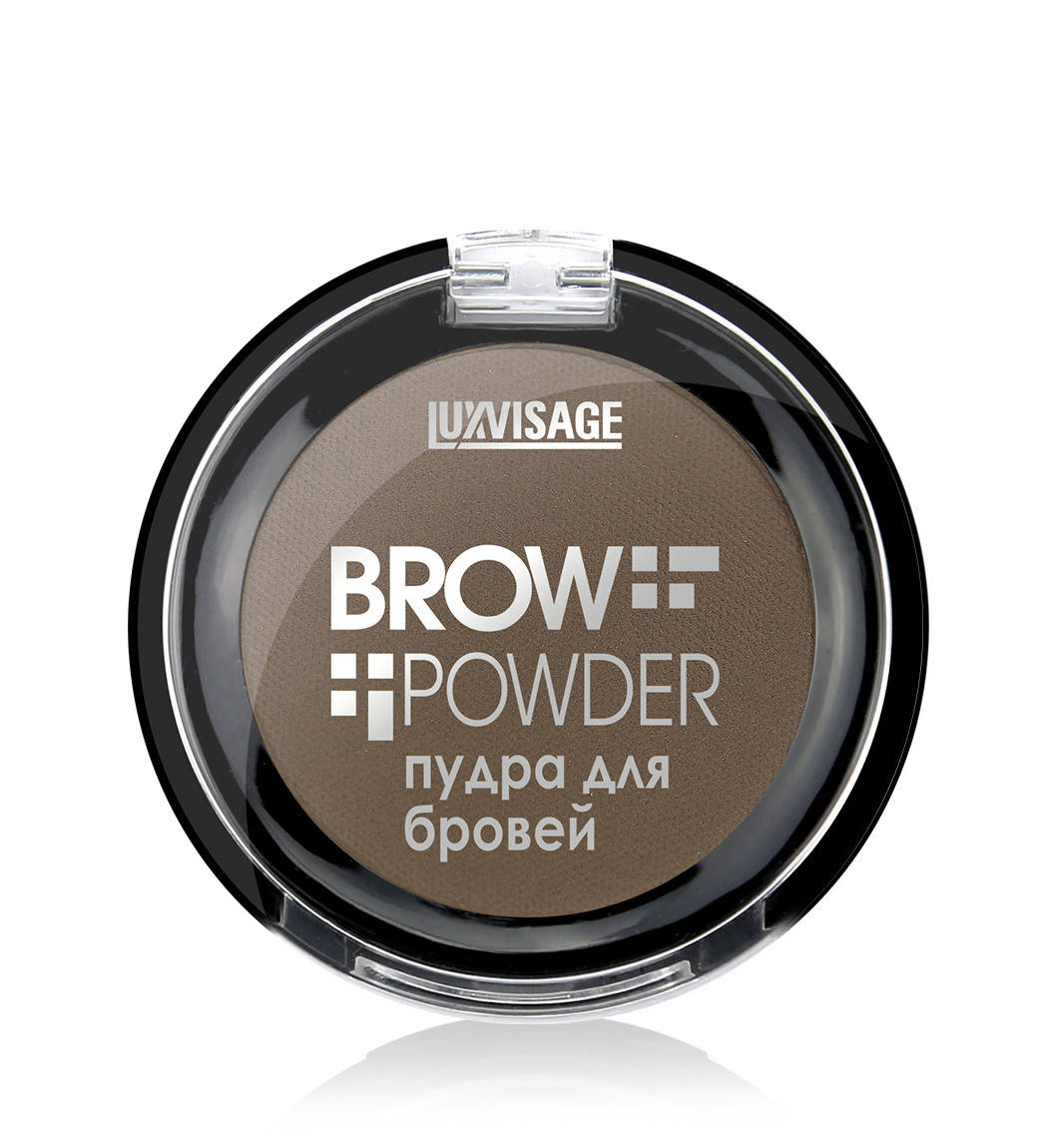 

Пудра для бровей Lux Visage Brow powder Grey Brown