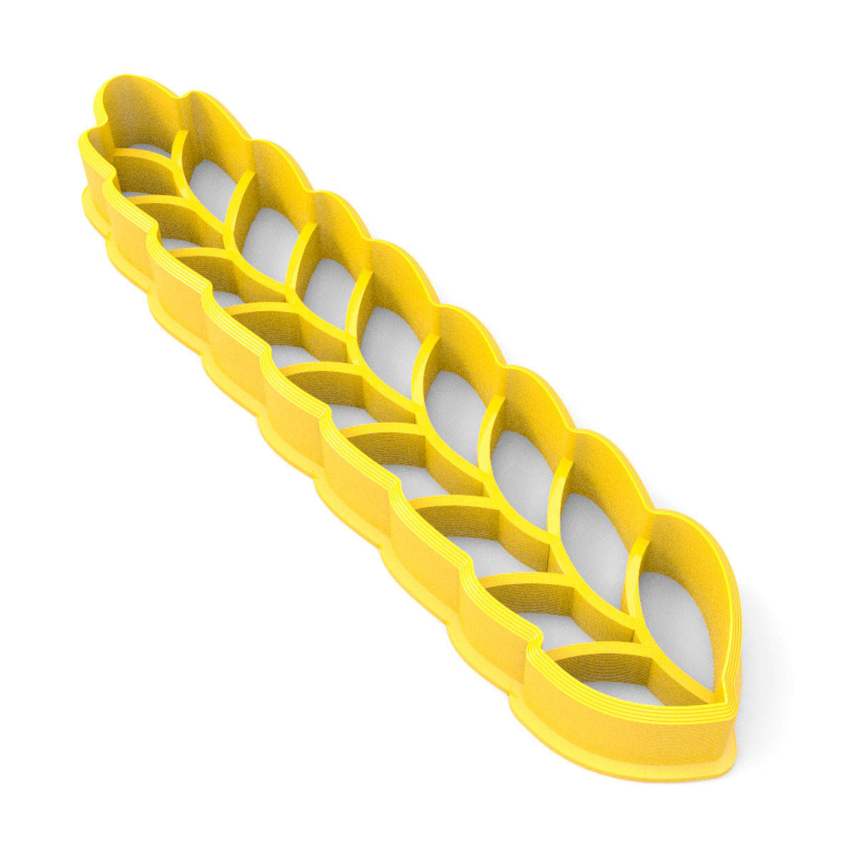 

Вырубка для пряников Пшеница 10*2 см (3D)