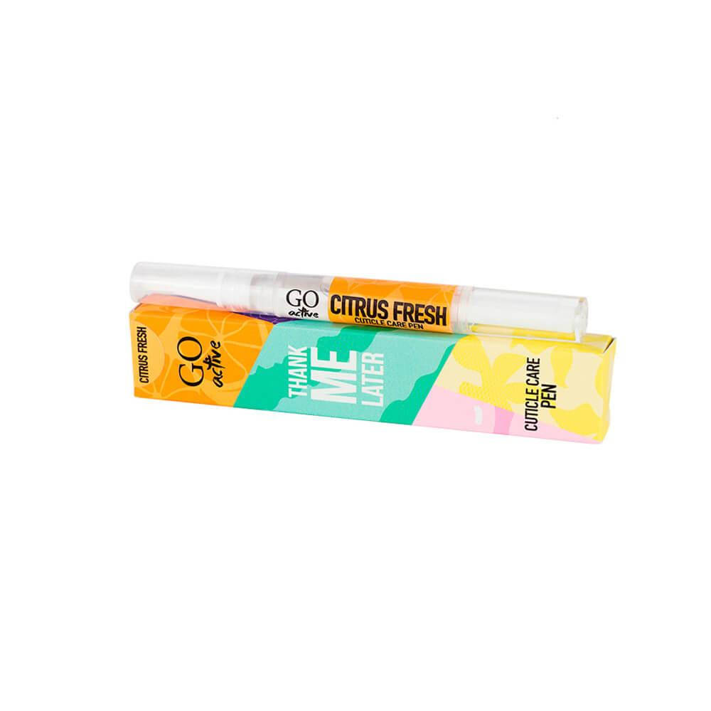 

Масло для кутикулы в ручке GO ACTIVE Cuticle OIL 2.5мл, Citrus Fresh