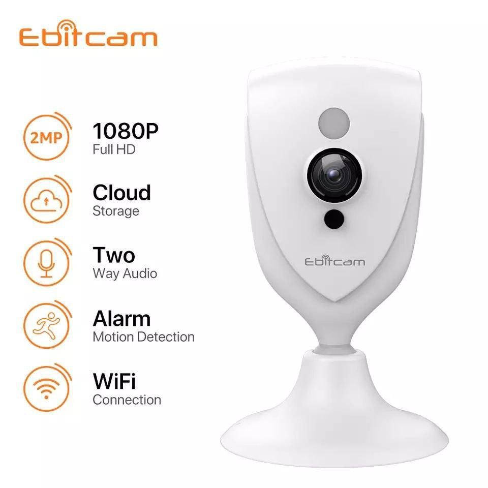 

Охранная мини WiFi IP камера Ebitcam EBF4-2MP. Ebitcam
