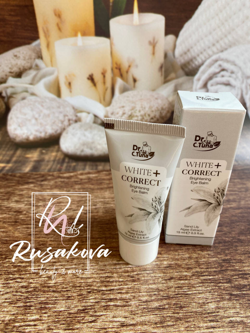 

Крем под глаза отбеливающий White&Correct Dr.Tuna