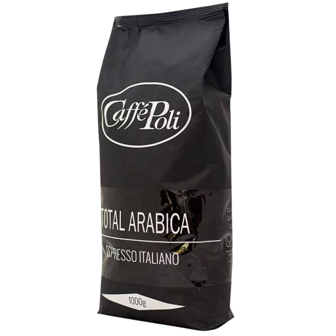 

Кофе в зернах Caffe Poli Total Arabica 1 кг.