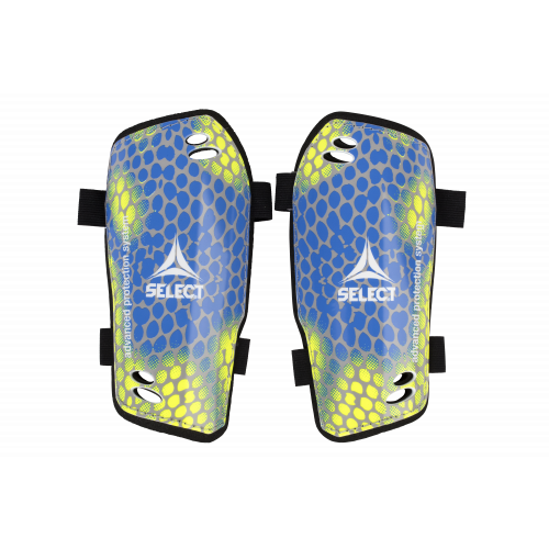 

Щитки футбольные SELECT Standard Желто-синий, L