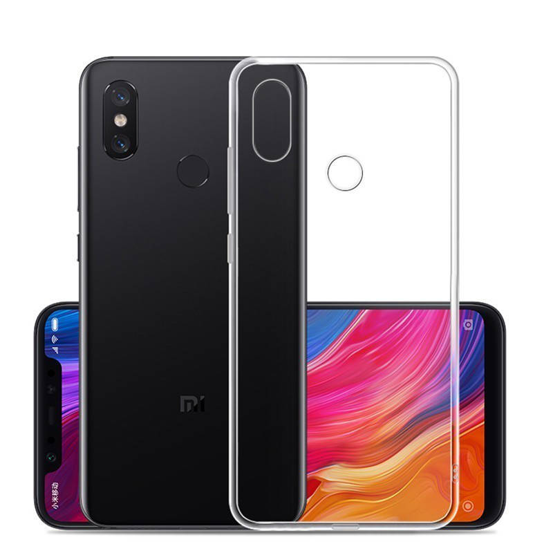 

Силиконовый чехол MRK для Xiaomi Mi 8 с защитой от пыли и ударов. Прозрачный (mrk7902)