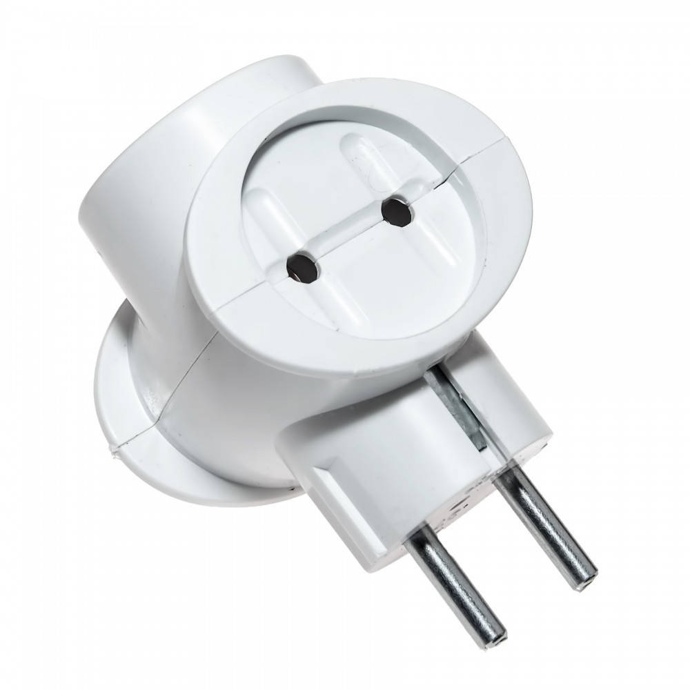 

Тройник "Токер" с заземлением 16А 220V