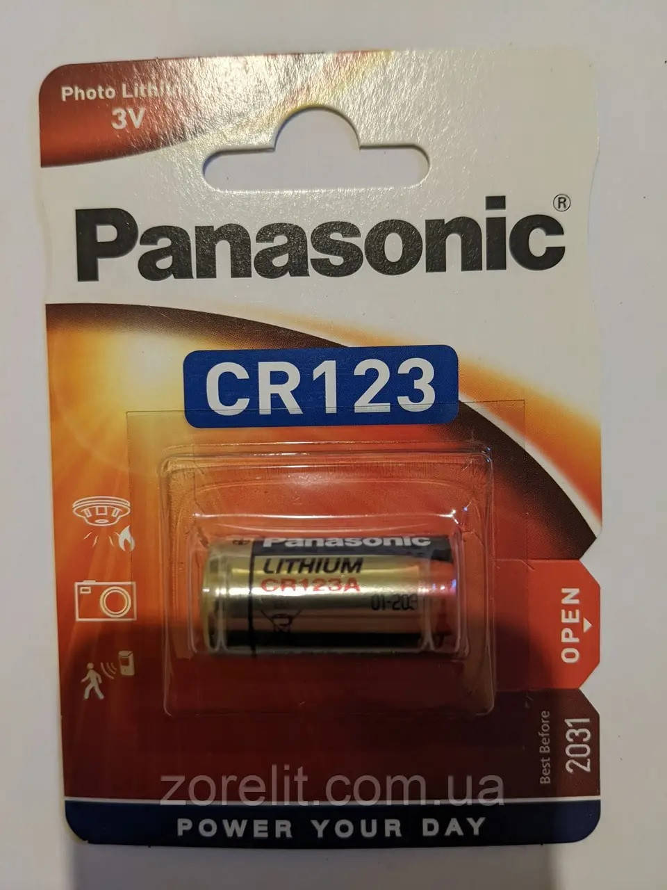 

Батарейка Panasonic cr123a 3v