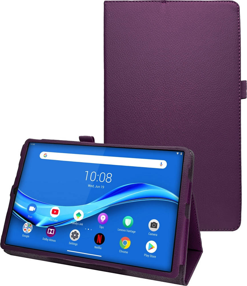 

Чехол книжка Lenovo Tab M10 Plus FHD New Leather Purple (Леново Таб М10 Плюс)