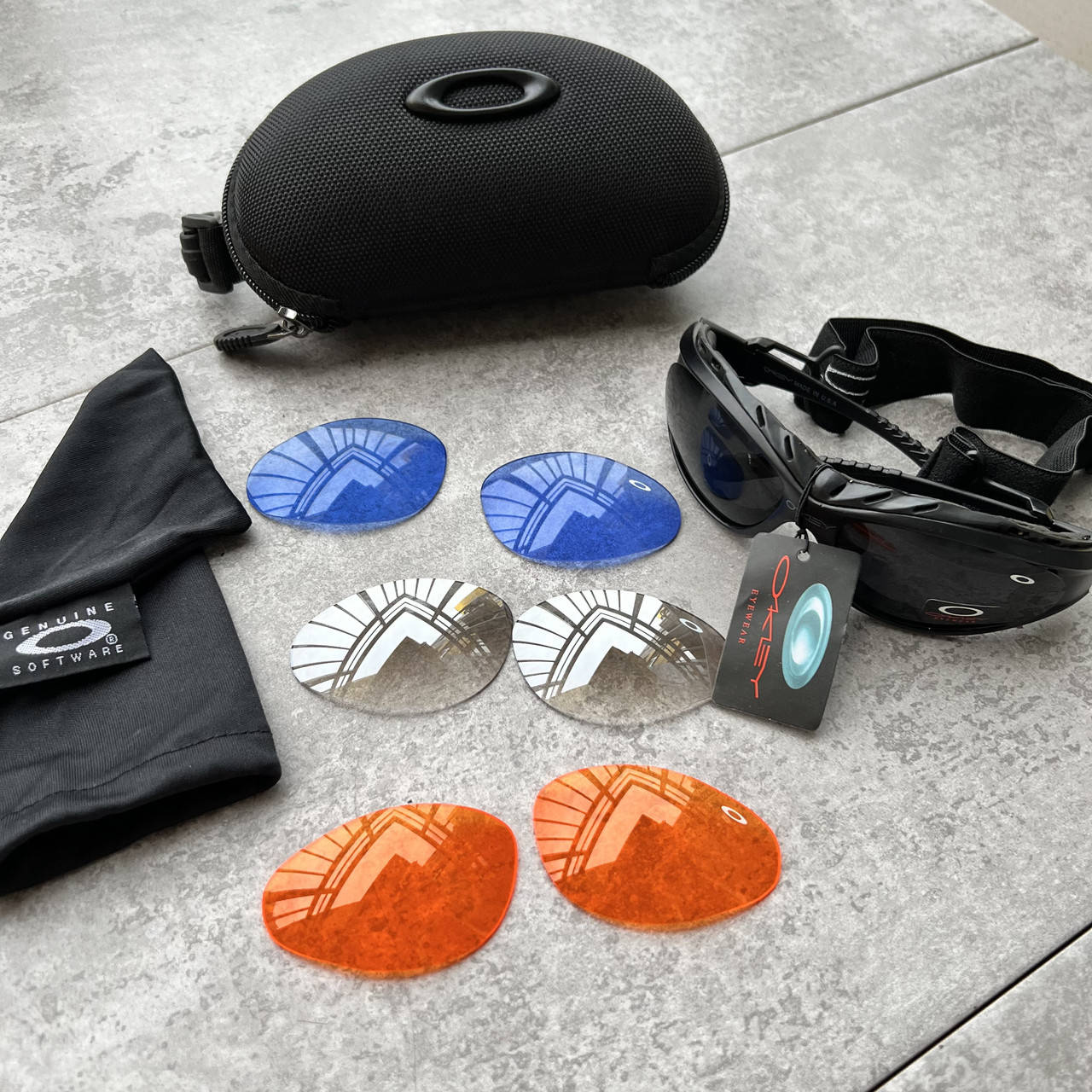 

Тактические очки co сменными линзами OAKLEY армейские очки, очки для военных, очки для стрельбы, антиблик очки